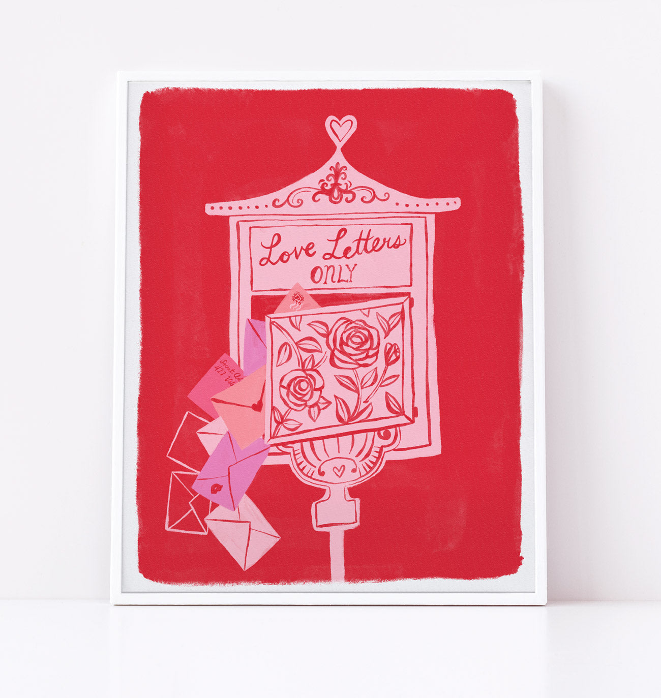 love letters art print 8x10"