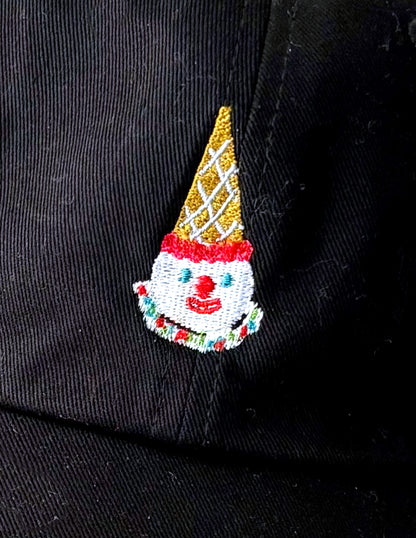 Silly Sundae - Ice Cream Clown Baseball Hat