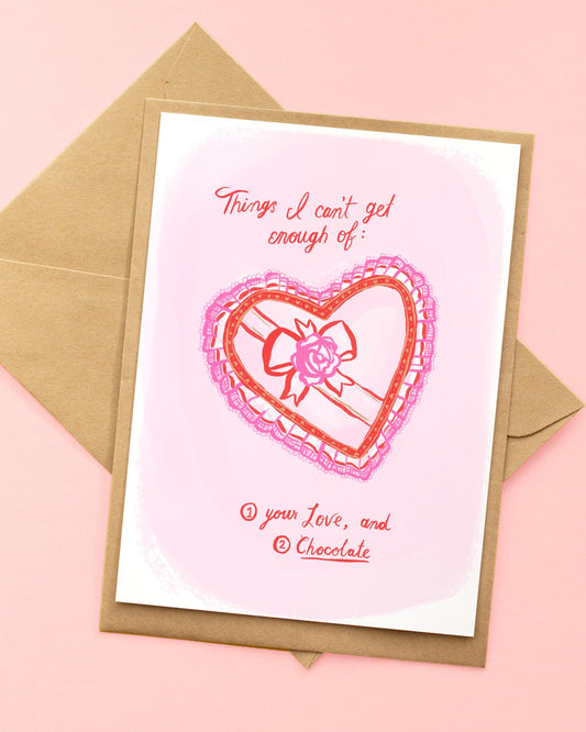 can't get enough greeting card