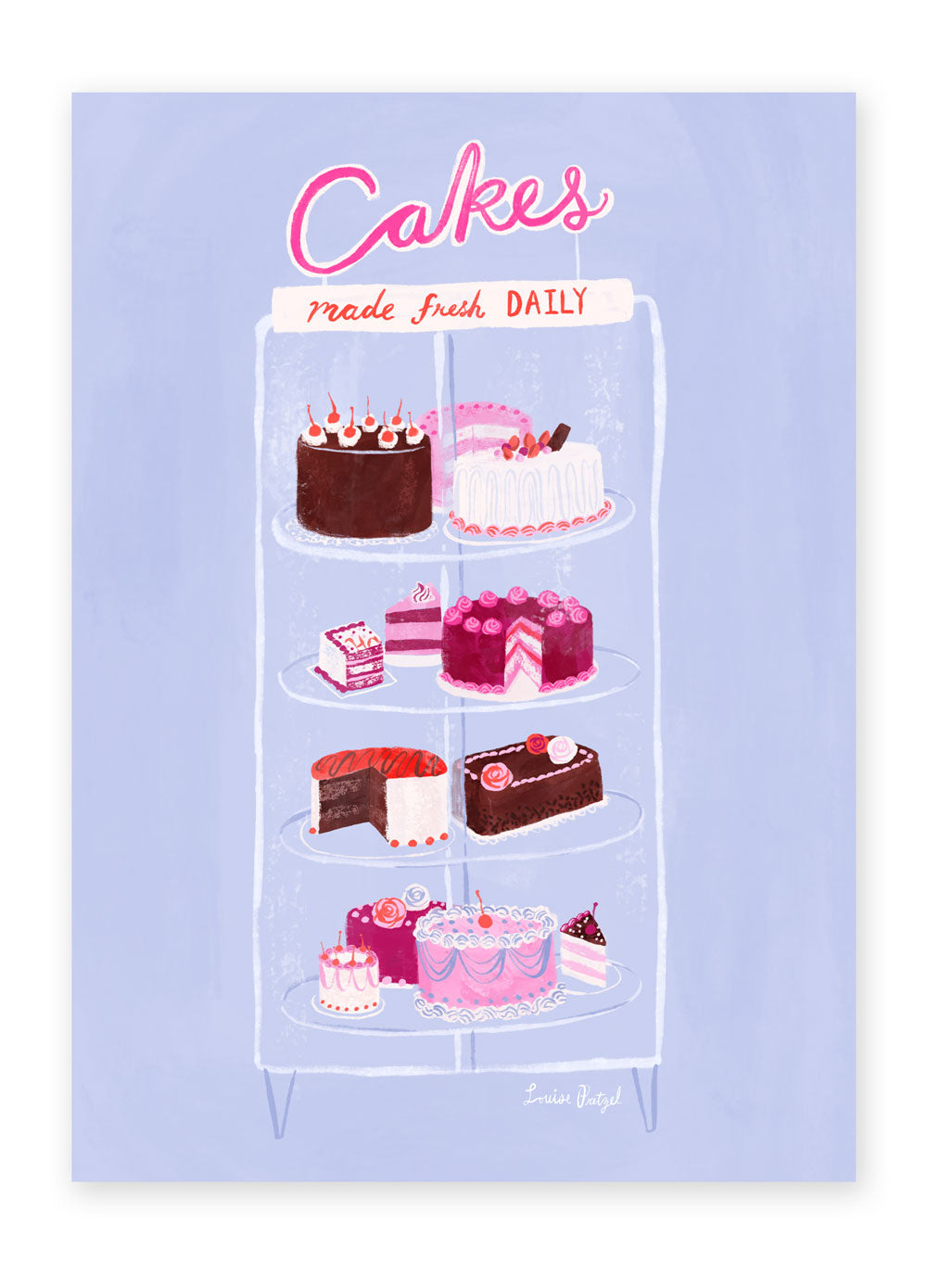 Cake Case mini print