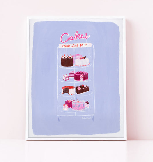 cake case art print
