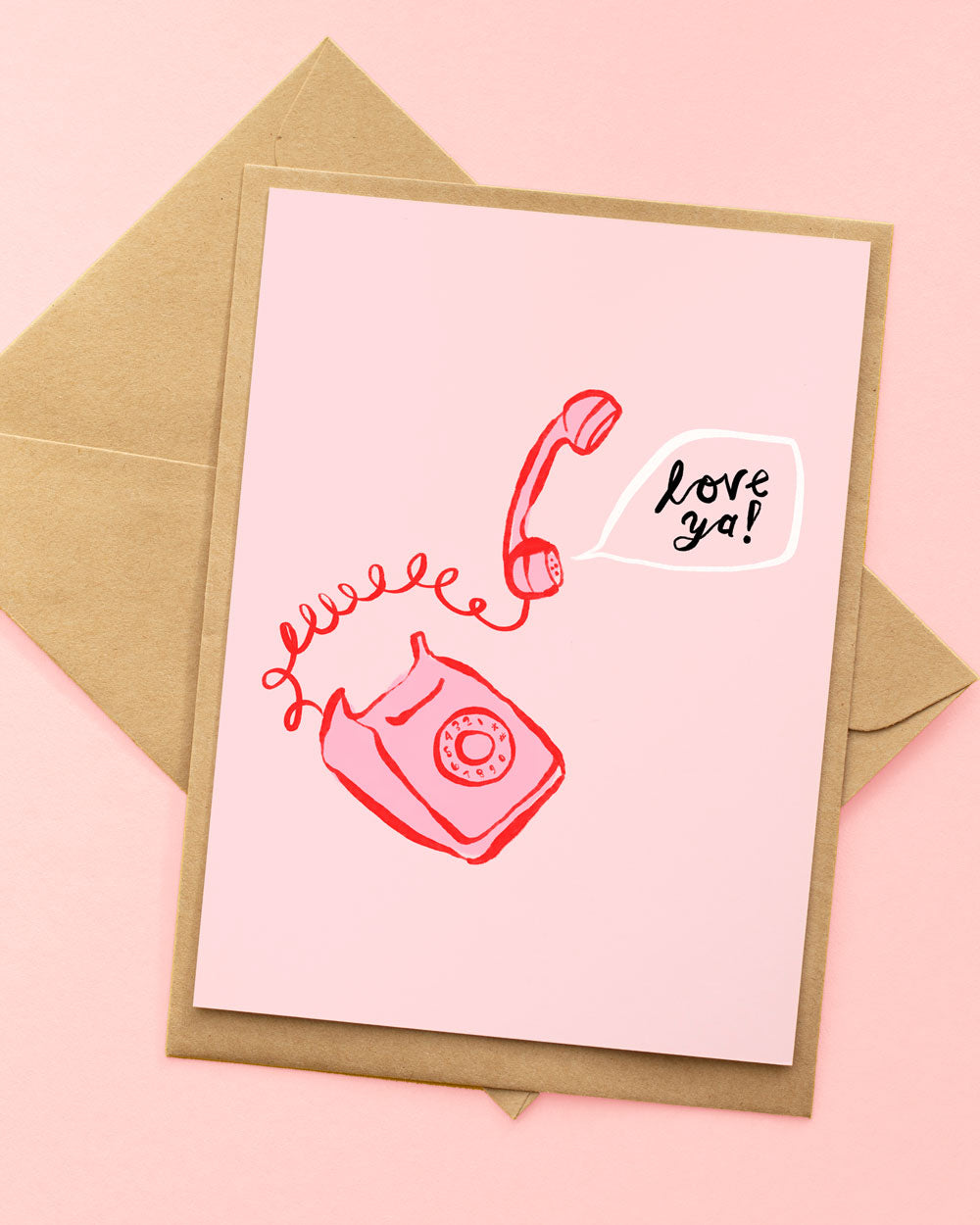 Love Ya greeting card